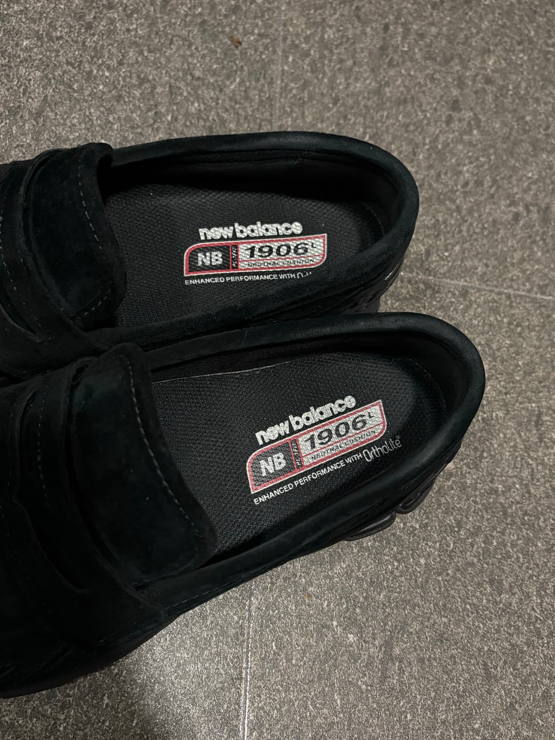 [265] 뉴발란스 구동화 1906 로퍼 스웨이드 블랙 상품이미지4