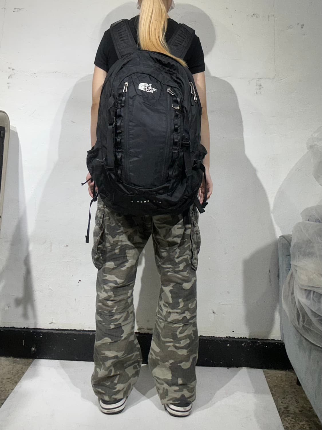 노스페이스 블랙 빅샷 백팩 가방 등산용 책가방  상품이미지3