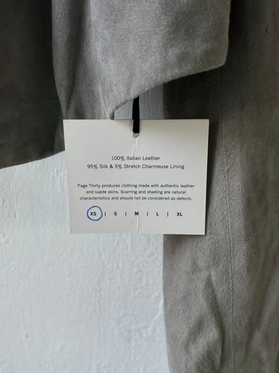 이탈리안 스웨이드 레더 자켓  상품이미지8