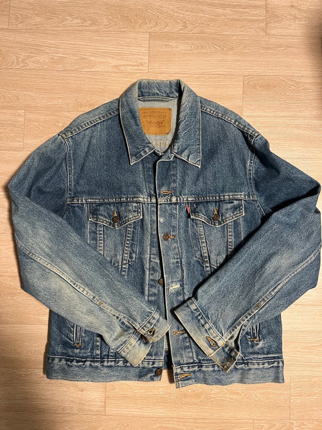 빈티지 리바이스 트러커 청카바 상품이미지1