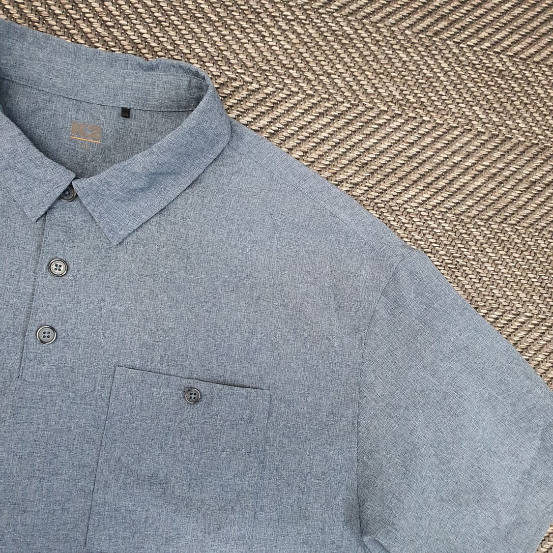 K2 기능성 반소매 카라티 남자105~110 상품이미지3