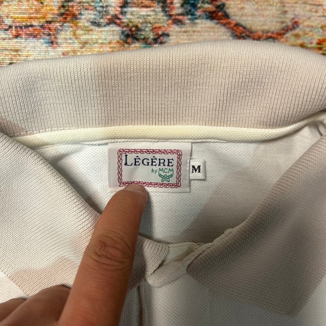 [L] MCM 크롭핏 카라 반팔 상품이미지4