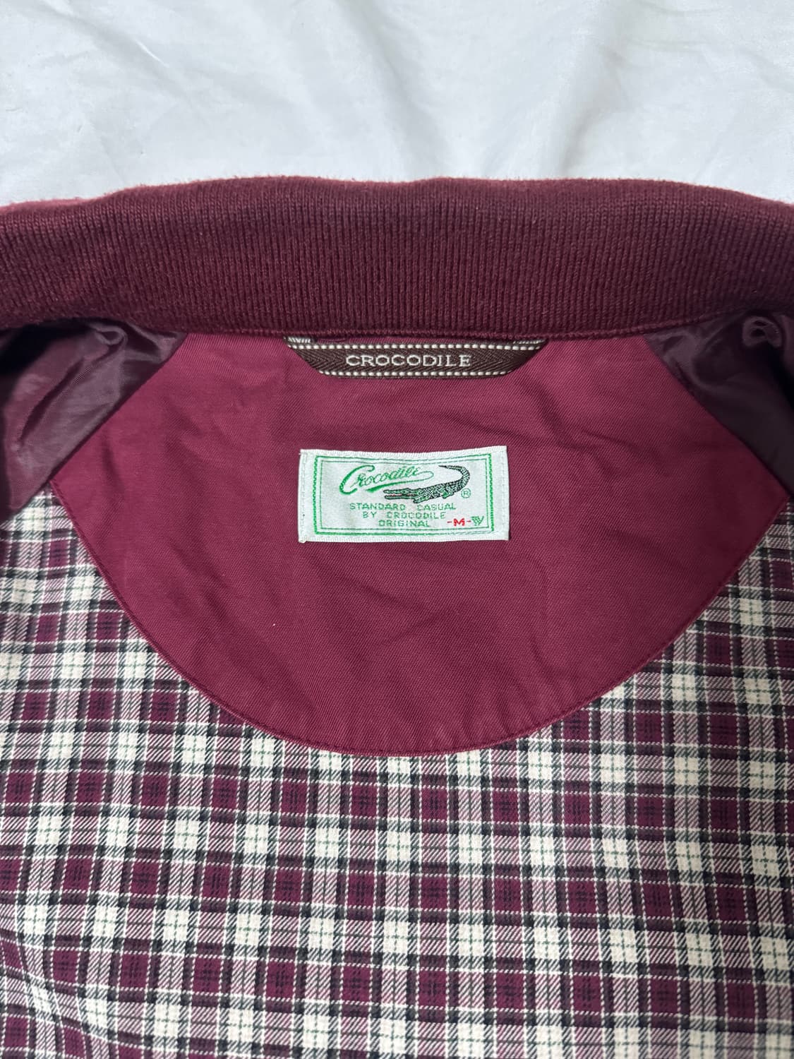 크로커다일 페이드 해링턴 자켓 상품이미지5