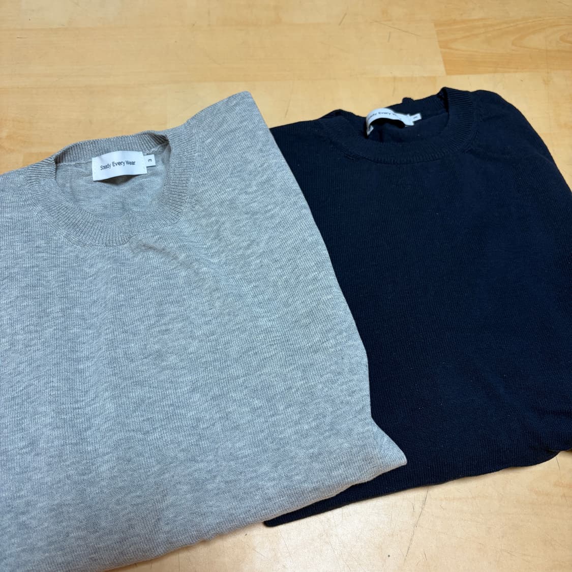 스테디에브리웨어, 블랭크룸 여름 반팔 니트, 카라티 3사이즈 일괄 상품이미지7