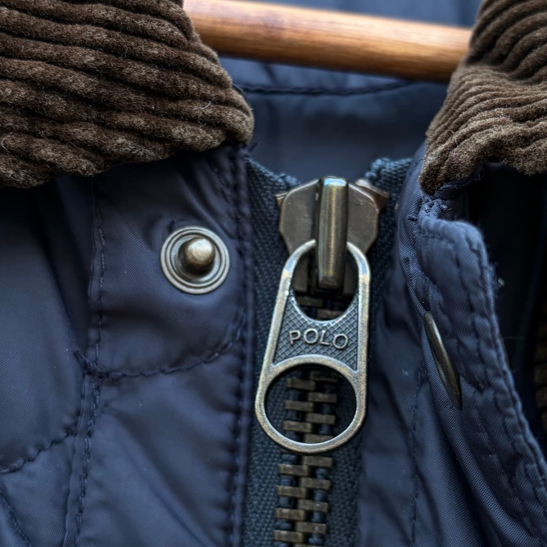 폴로 랄프로렌 카라 코듀로이 퀼팅 자켓 L 0206  상품이미지5