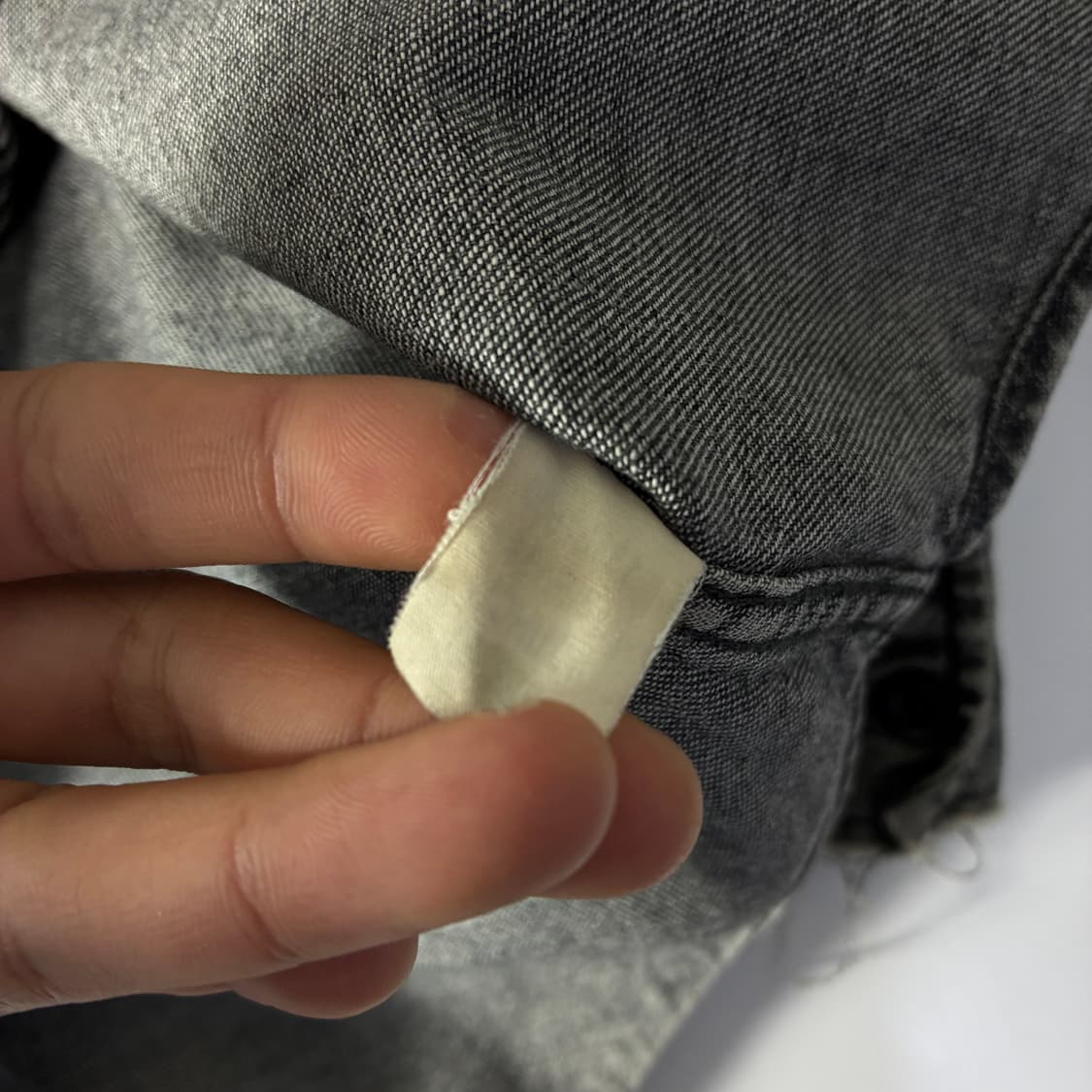 Gap  갭 90,s 포켓 차콜 데님 셔츠   상품이미지5