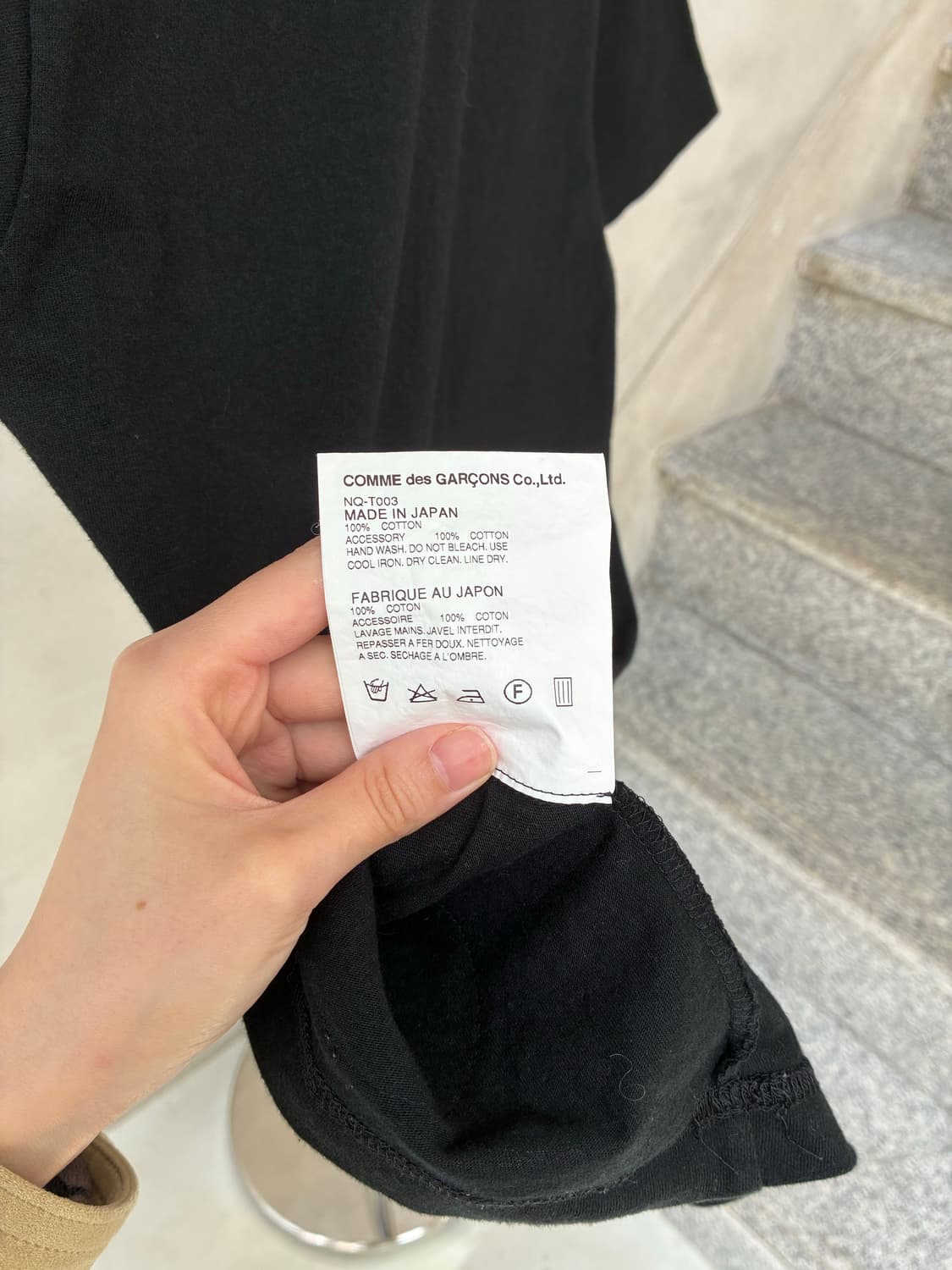 꼼데가르송 걸 티셔츠 상품이미지6