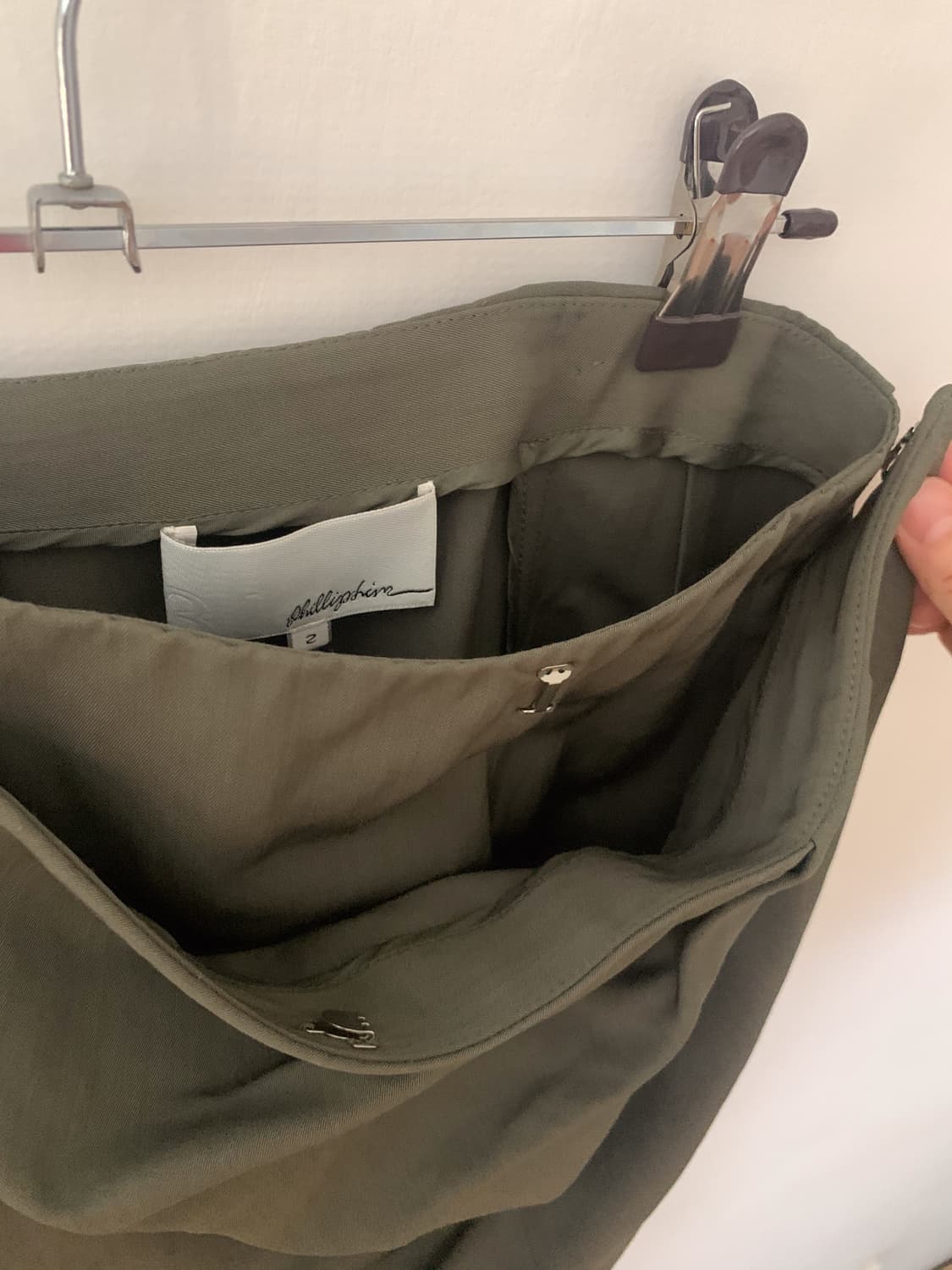 [S] 3.1 필립림 드레이프 랩스커트 상품이미지4