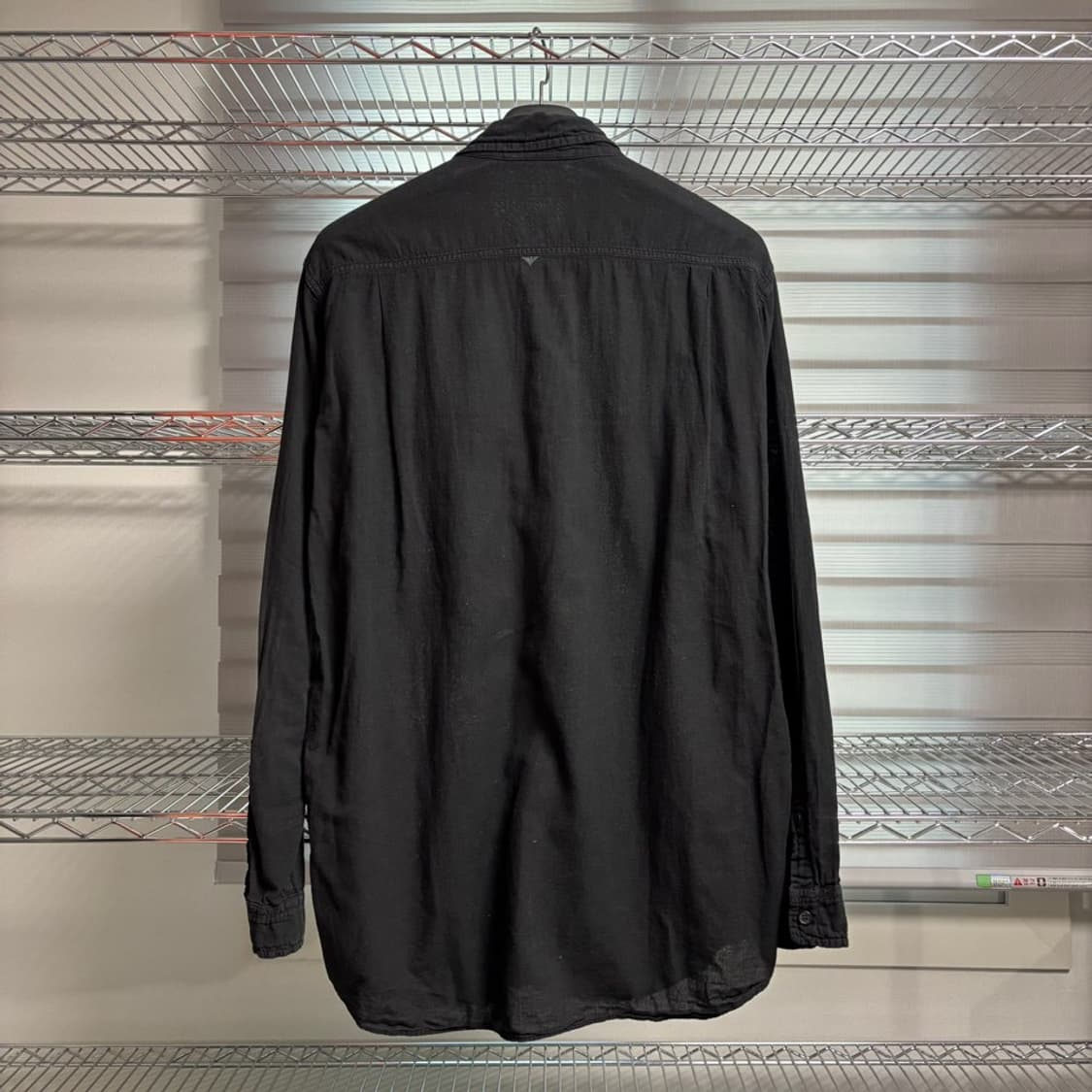 M) 케이시케이시 CASEY CASEY 블랙 셔츠 상품이미지5