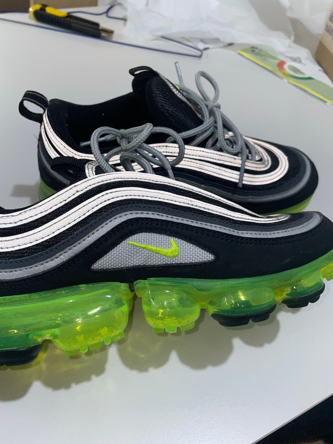 나이키 에어 베이퍼맥스 97 블랙 볼트 250 상품이미지2