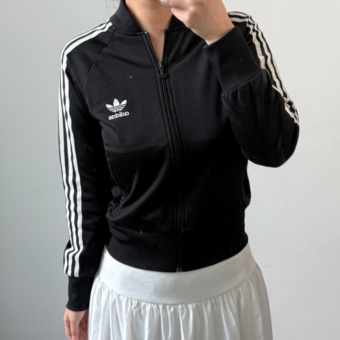 [M] 아디다스 블랙 트랙탑 져지 상품이미지2
