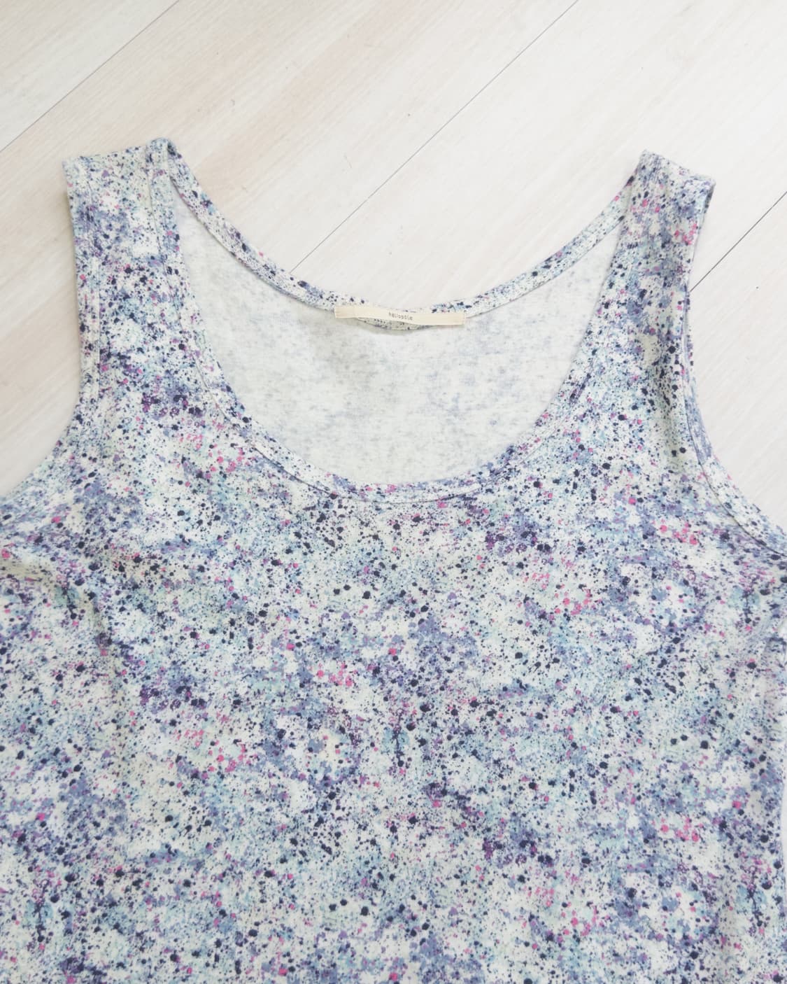 [heliopole] splatter print sleeveless 상품이미지2