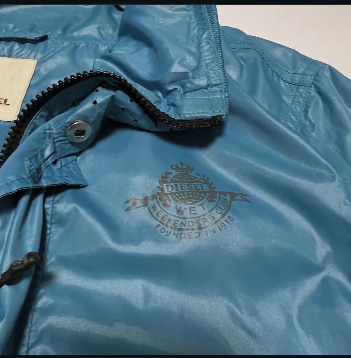 diesel 디젤 파스텔 스카이 집업 바람막이자켓 상품이미지4