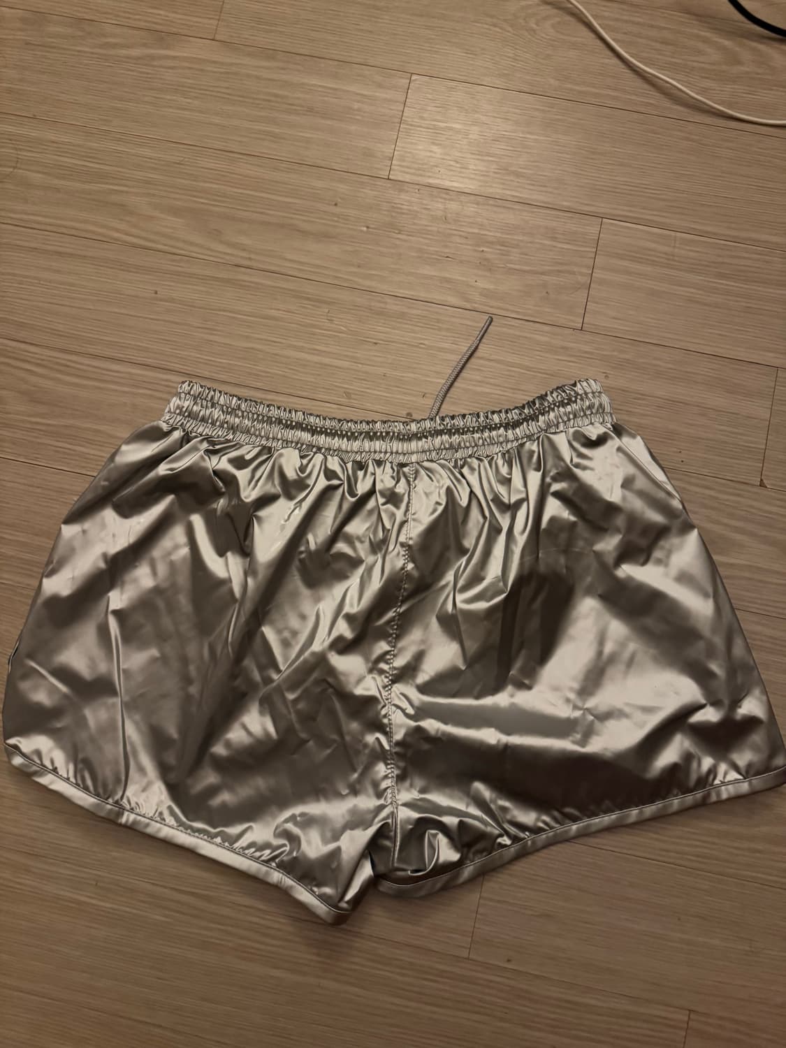 51percent - LOGO SWIM SHORTS - SILVER 상품이미지2
