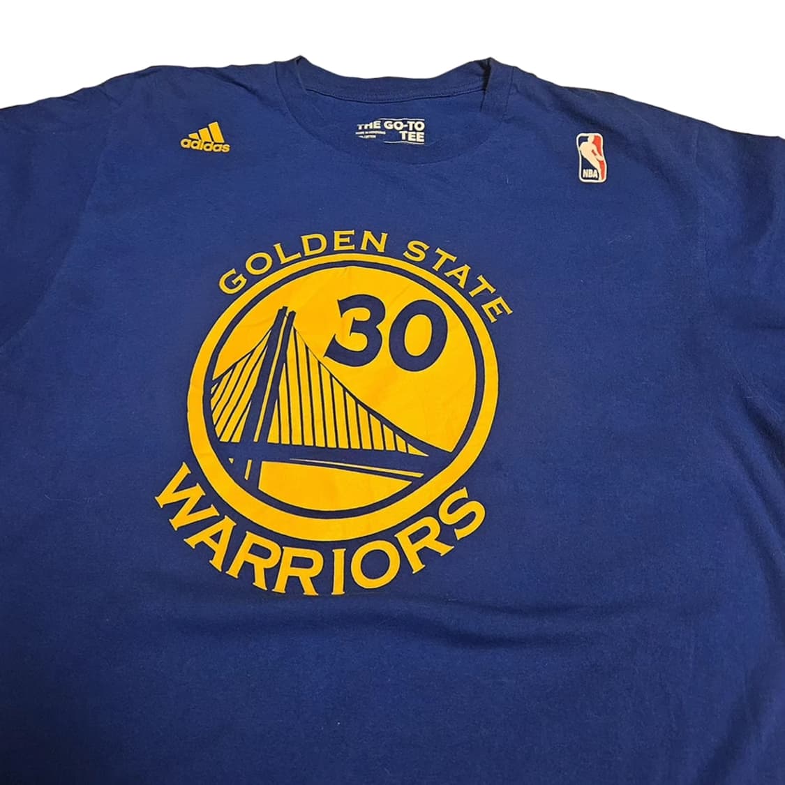 아디다스 골든스테이스 워리어스 스테판 커리 마킹 반팔티 상품이미지2