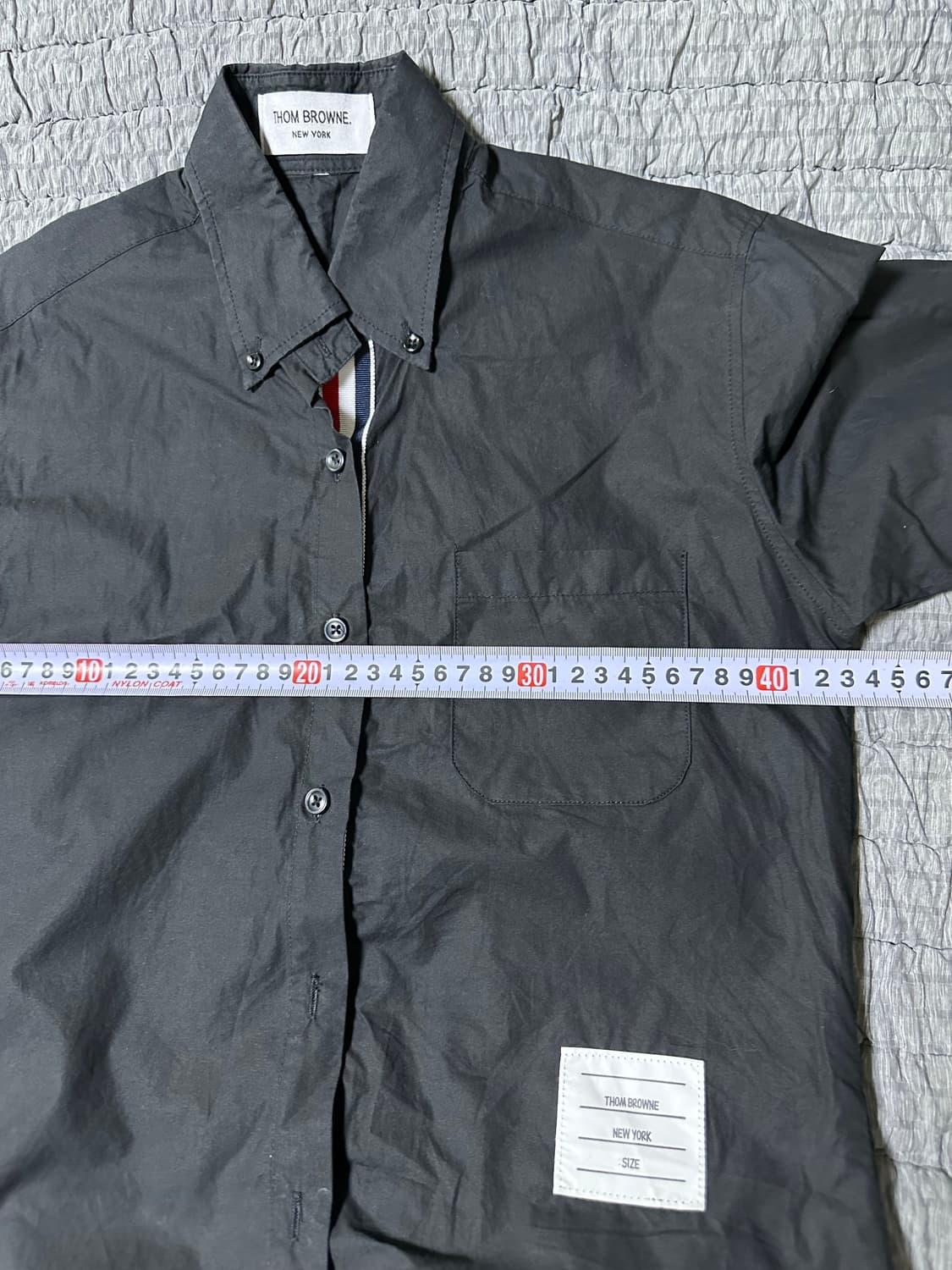 톰브라운 블랙 셔츠 M 상품이미지6