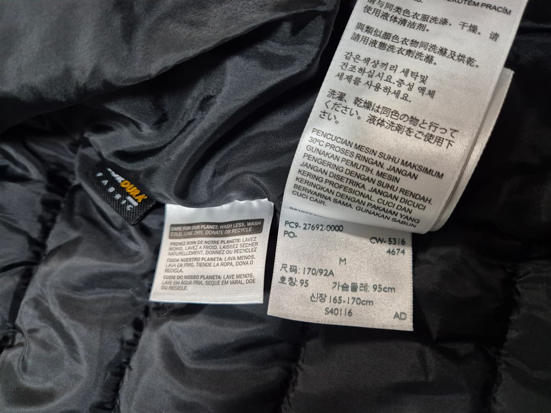 리바이스 남성 패딩 자켓 M 상품이미지7