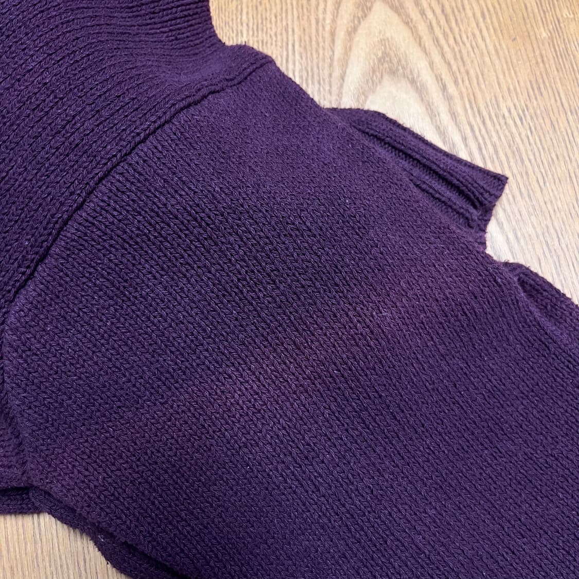 100 폴로랄프로렌 90s 와인 코튼 니트 상품이미지4