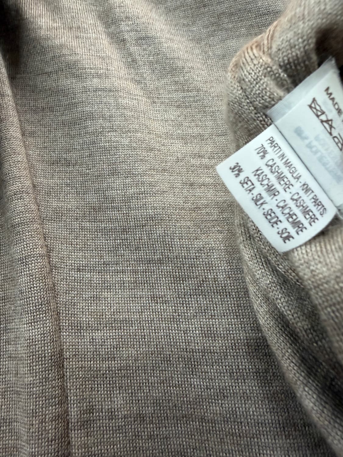 .IT44/ 브루넬로 쿠치넬리 캐시미어 블렌딩 패널 코트 상품이미지9