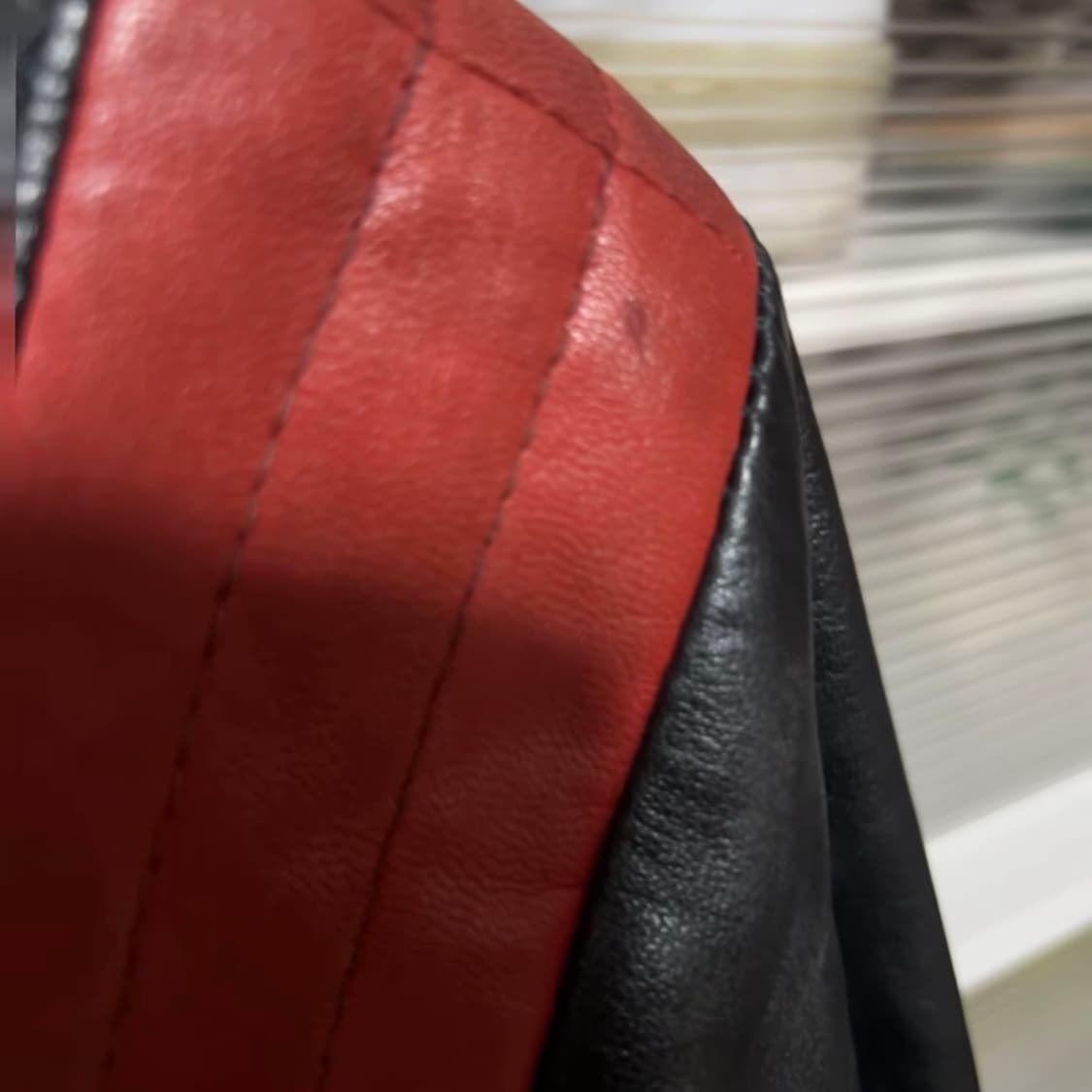 핸드페인티드 Michael Jackson Thriller 레더 자켓 상품이미지3