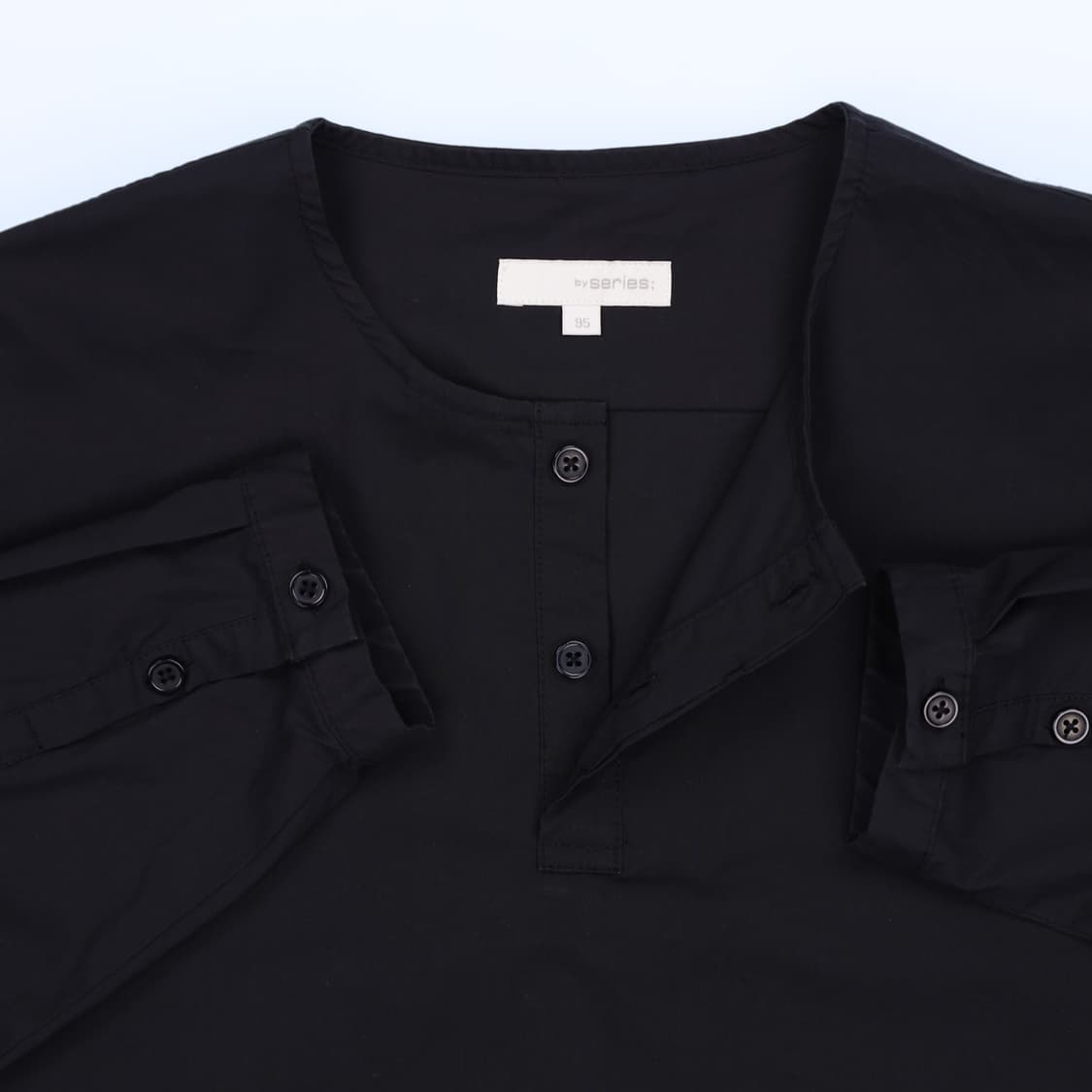 [95] 시리즈 남성 헨리넥 긴팔 티셔츠 N6934 상품이미지4