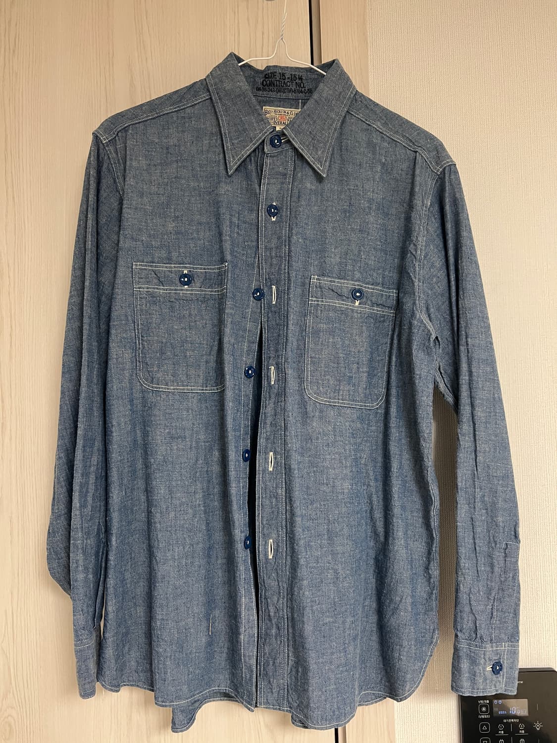 버즈릭슨 샴브레이 셔츠 상품이미지1