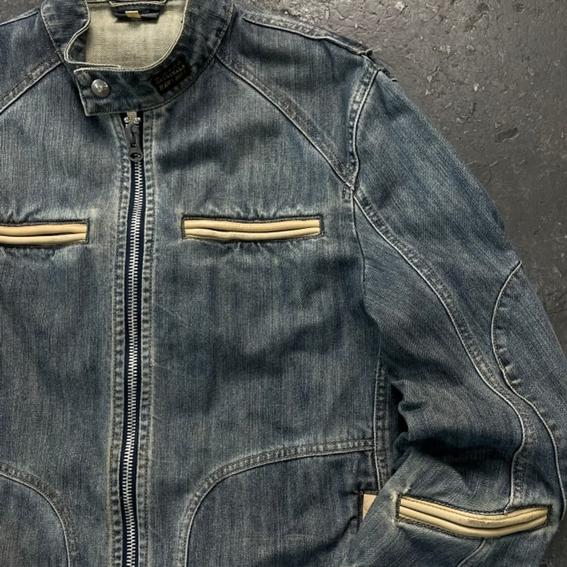100 지스타로우 데님자켓  상품이미지2