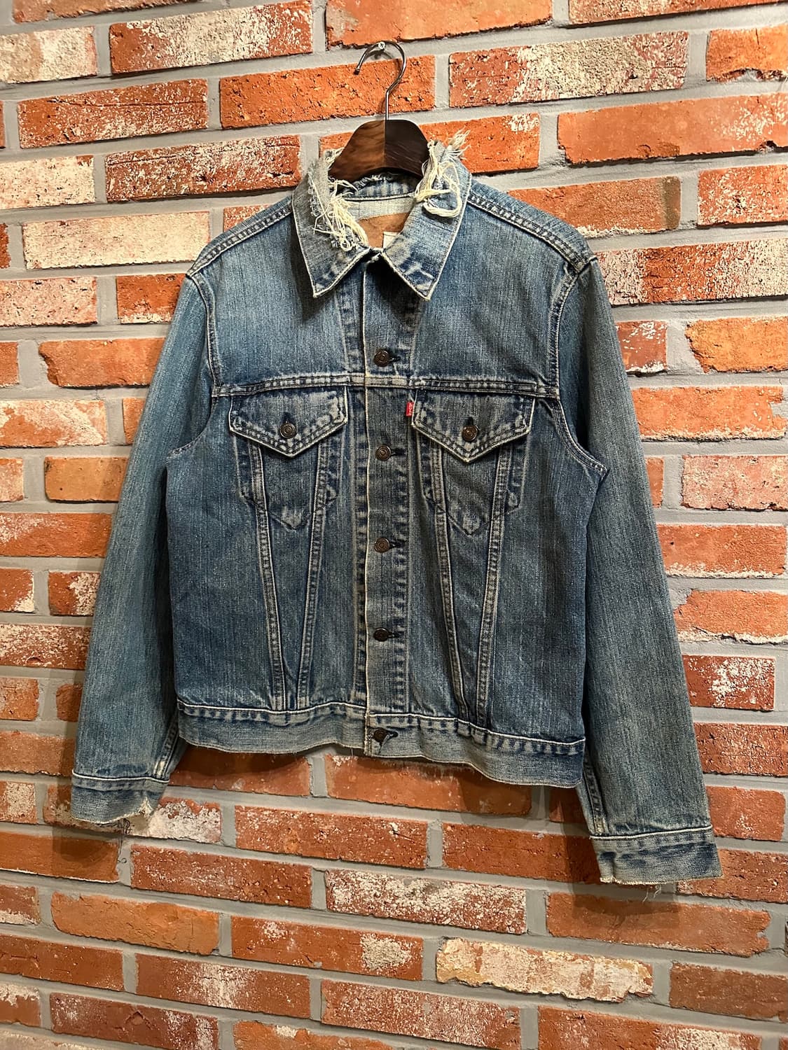 80s USA 빈티지 리바이스 70505 3세대 데님 자켓 상품이미지2