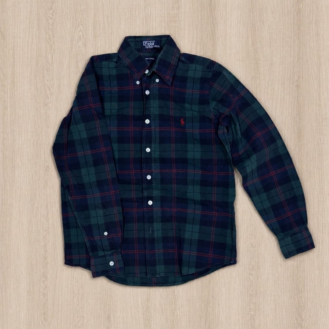 폴로 체크셔츠 상품이미지1