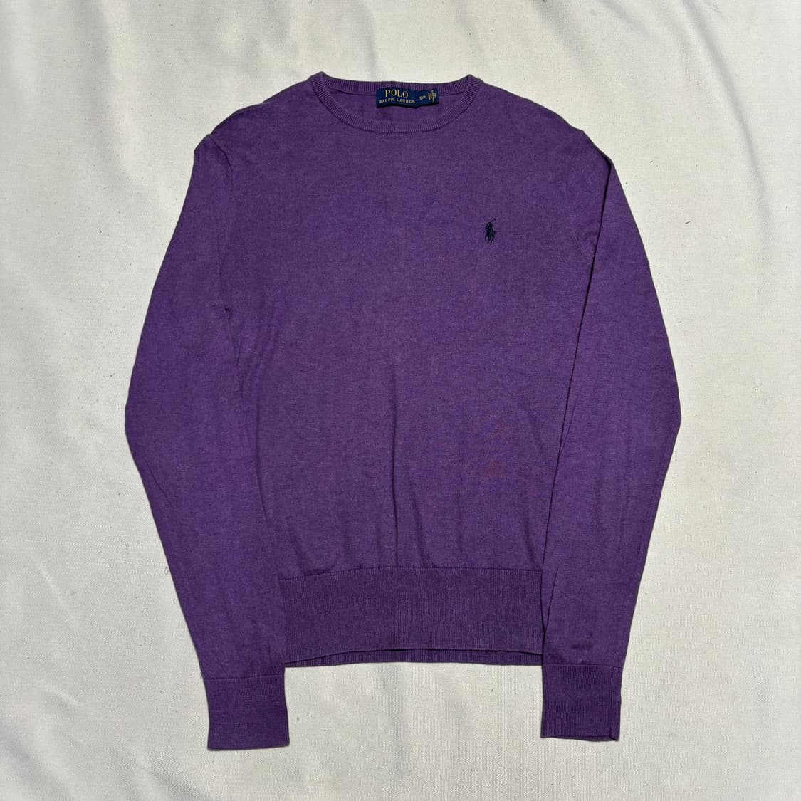 S 폴로랄프로렌 퍼플 캐시미어 니트 상품이미지2