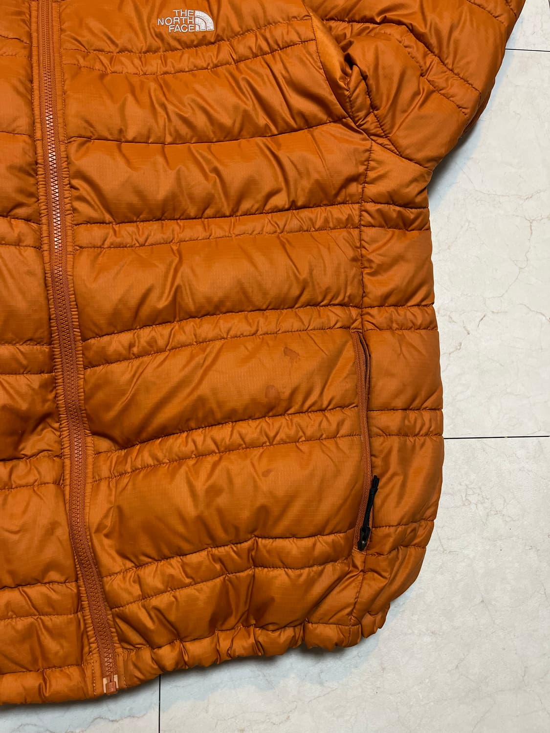 노스페이스 550 리버시블 패딩 딥 오렌지 xl 상품이미지9