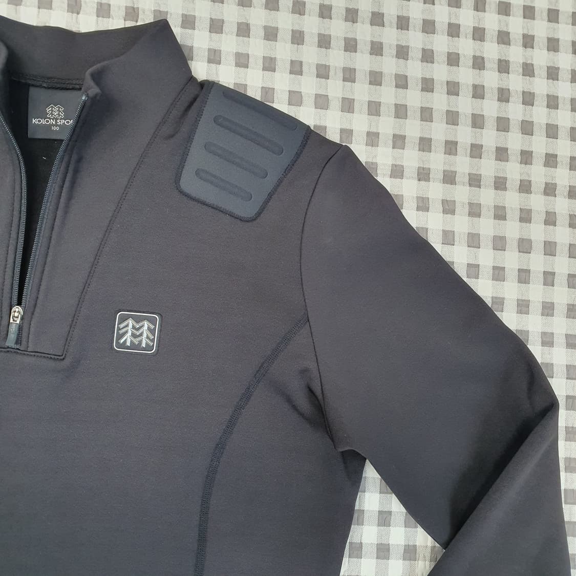 코오롱 반집업 기모 등산복 남자95 상품이미지3