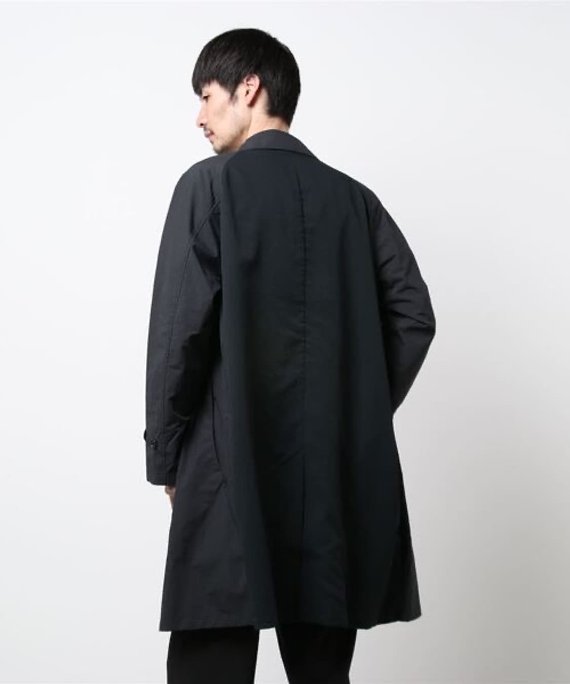 [XL] 골드윈 볼 카라 코트 블랙 상품이미지3