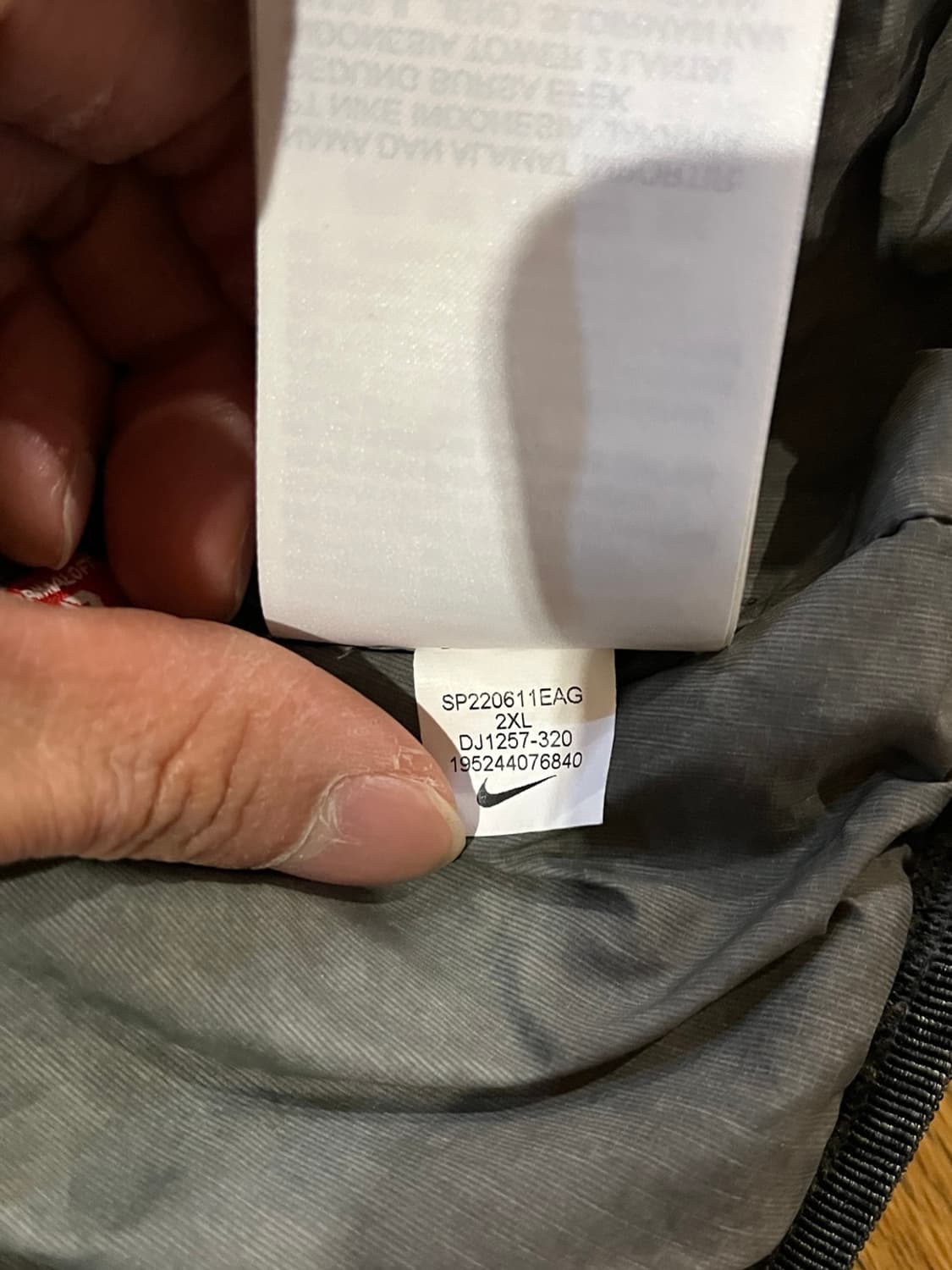 나이키 ACG 로프드도프 라이트아미 xl 경량 패딩 러닝 헬스 고프코어 상품이미지5