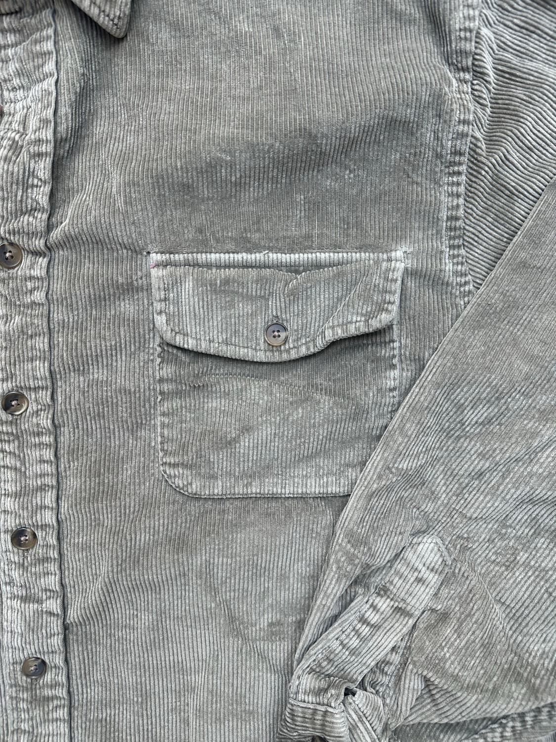 빈티지 90s 아베크롬비 코듀로이 빅셔츠  상품이미지2