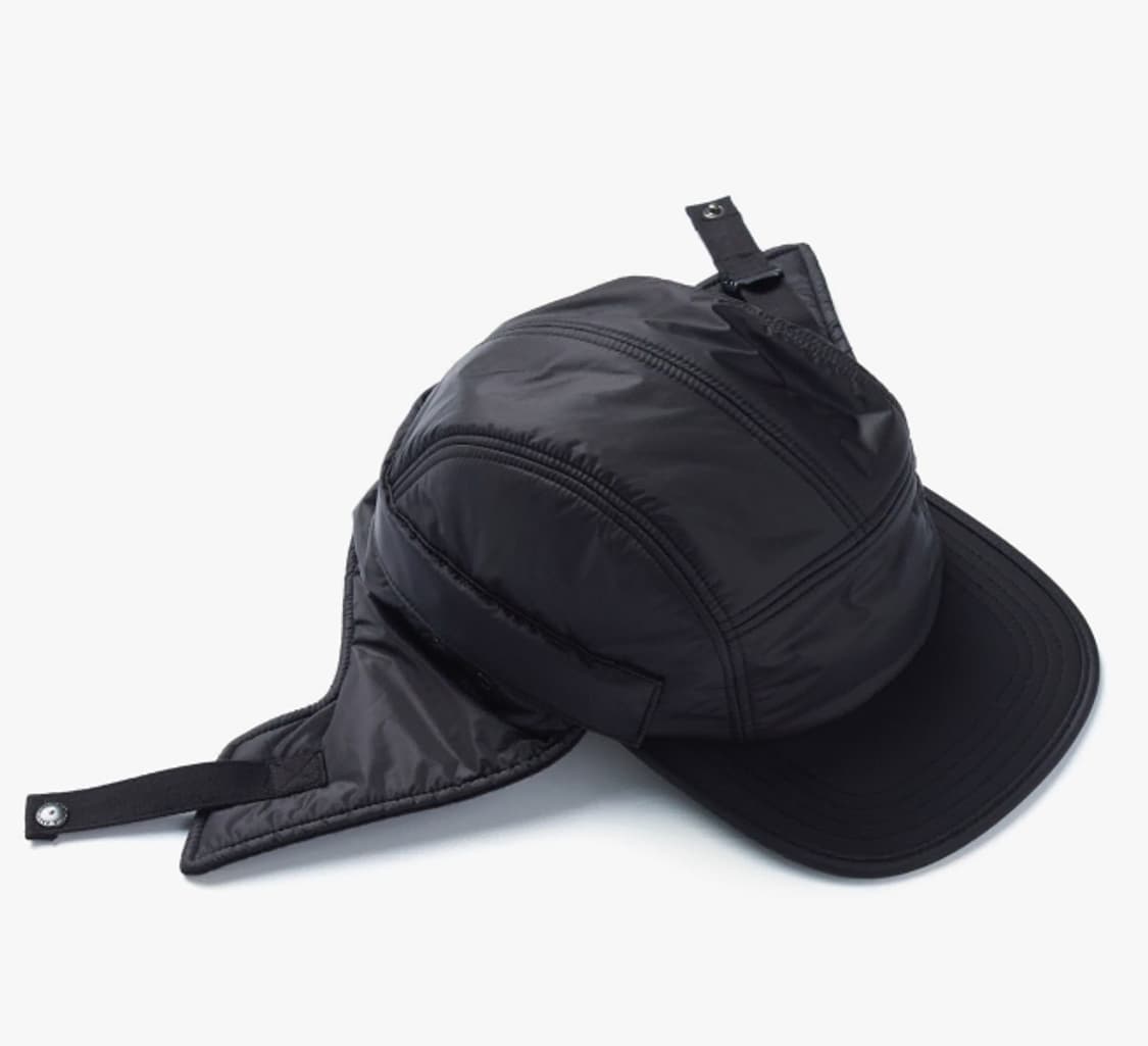 이스트로그 / EASTLOGUE 퀼티드 5 패널 캡 블랙 퀀텀 / M 상품이미지2