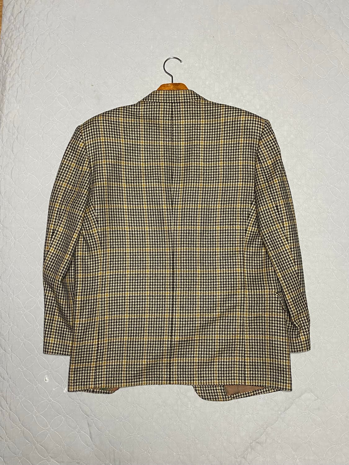 입생로랑 체크 캐시미어 블레이저 자켓 상품이미지2