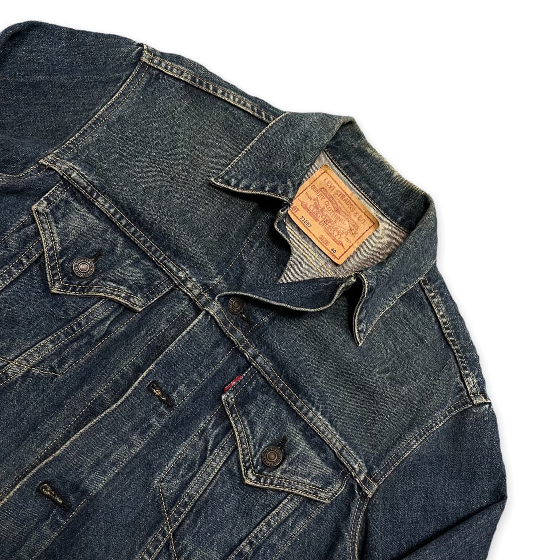 리바이스 71557-02 3rd big E 데님자켓 상품이미지2