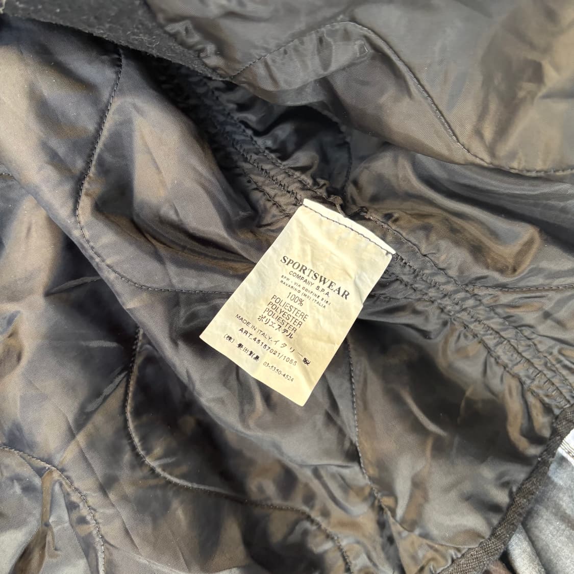 스톤아일랜드 “Raso Gommato” 라이너 트렌치 코트 상품이미지10