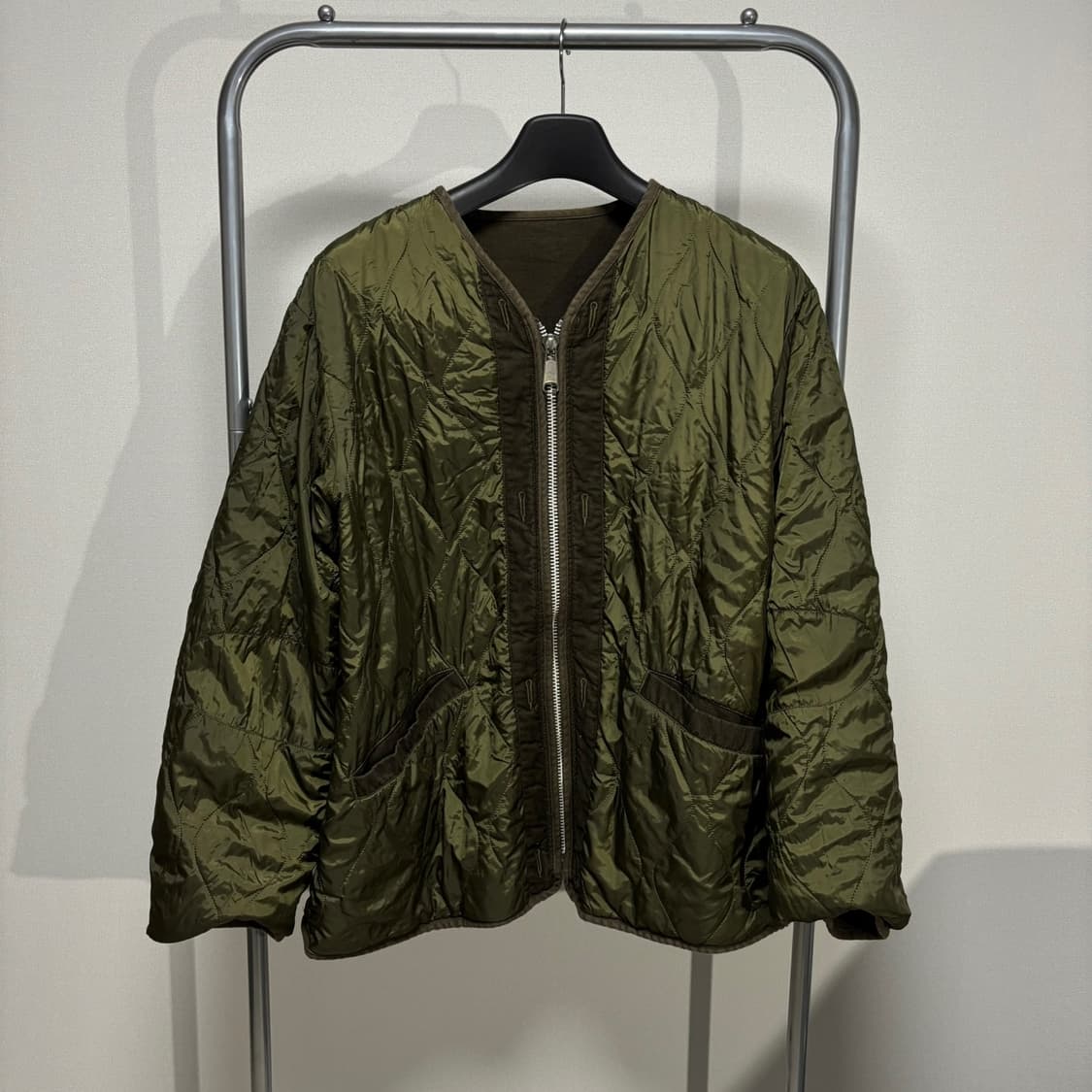 L) 사쥬 드 크레 sage de cret 리버서블 라이너 자켓 상품이미지5