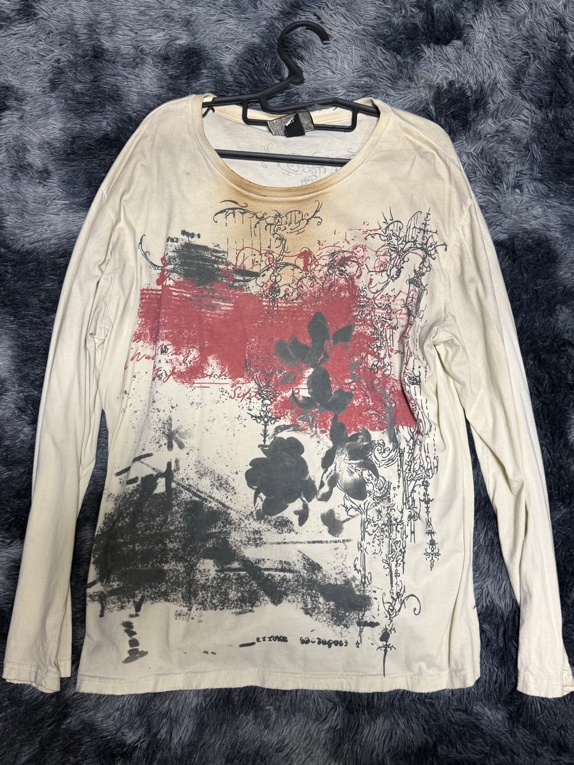 Vkei 무드 데미지 롱슬리브 상품이미지1