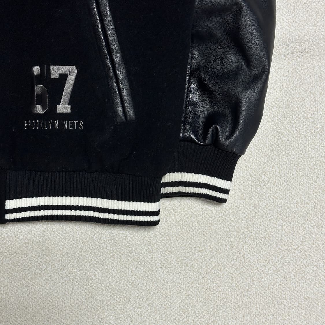 NBA 브루클린 네츠 바시티 자켓 상품이미지4