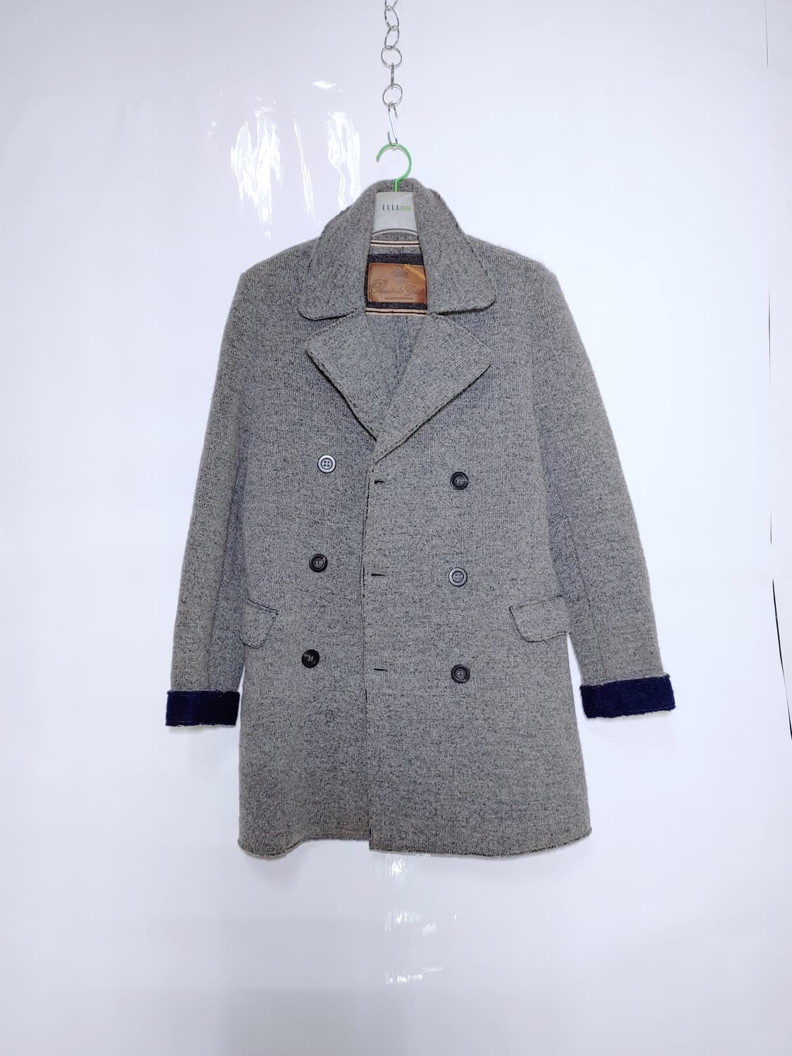 Route des Garden 루트 더 가든 이태리울 더블버튼 롱코트 상품이미지1