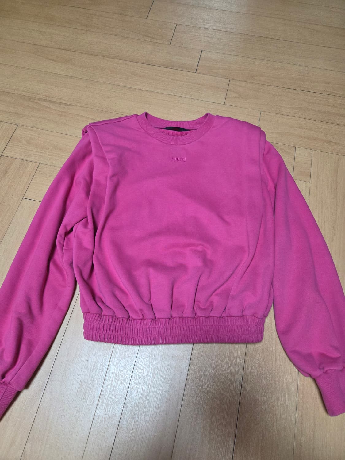 준지 핑크 맨투맨 티셔츠 36 상품이미지1