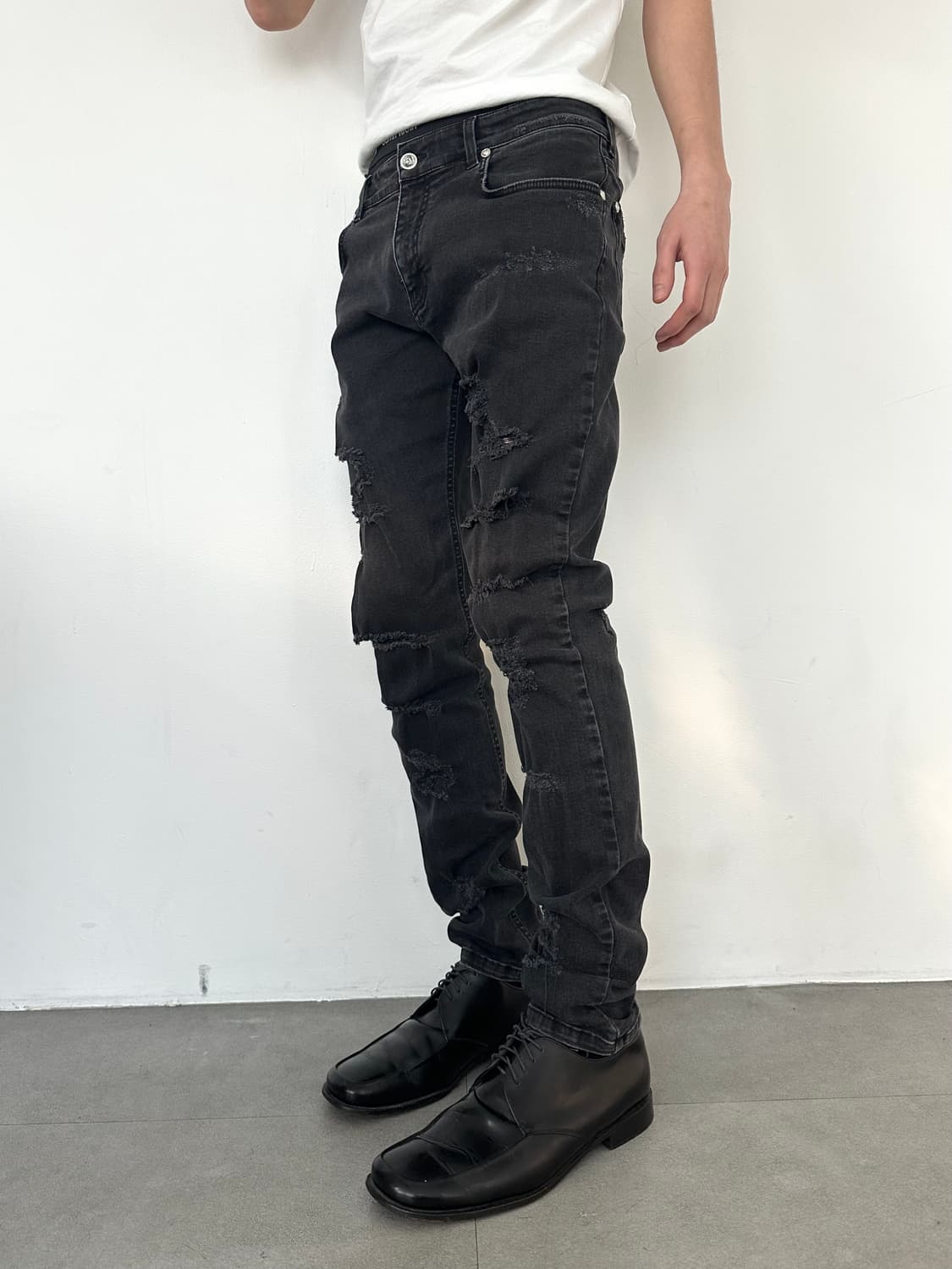 베르사체 베르수스 블랙 셔링 디스트로이드진 상품이미지2