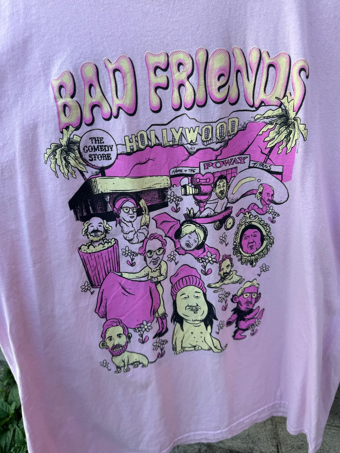 빈티지 Bad Friends 프린팅 반팔 티셔츠 XL 상품이미지2