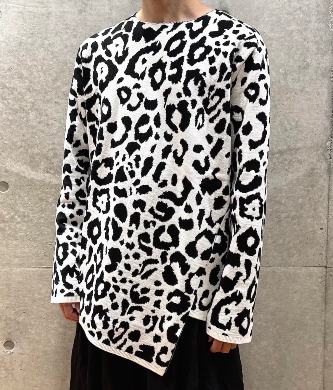 꼼데가르송 블랙 패턴 니트 스웨터 상품이미지3