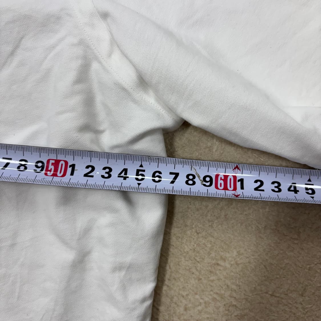 폴로 랄프로렌 포니 화이트 반팔 셔츠 상품이미지5