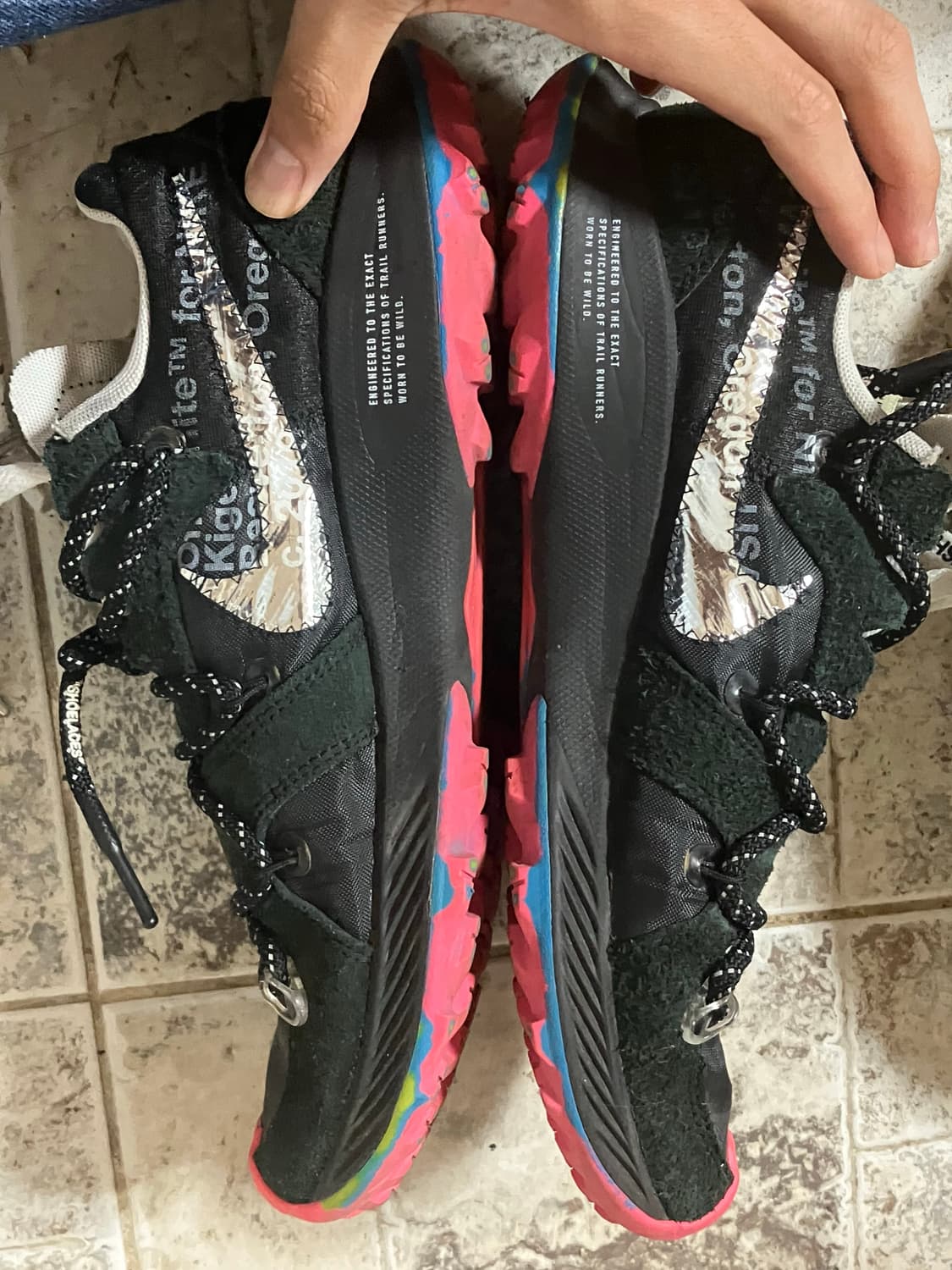 나이키 오프화이트 줌 테라 카이거 운동화 상품이미지1