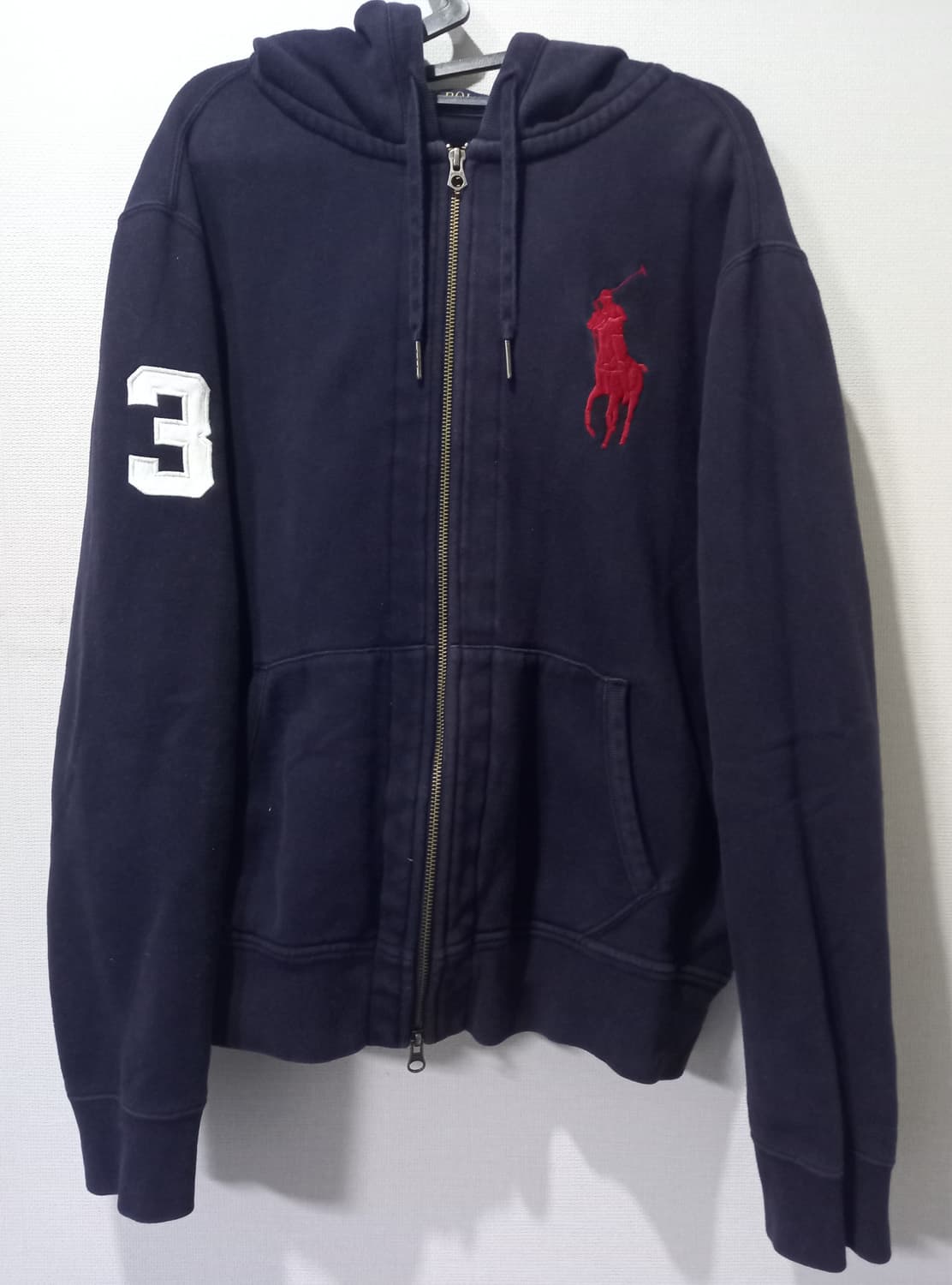 폴로 POLO 빅포니 후드집업 100/L 상품이미지1